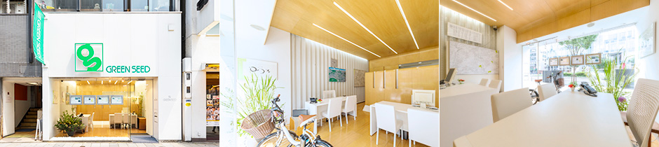 Aoyama shop interior & exterior